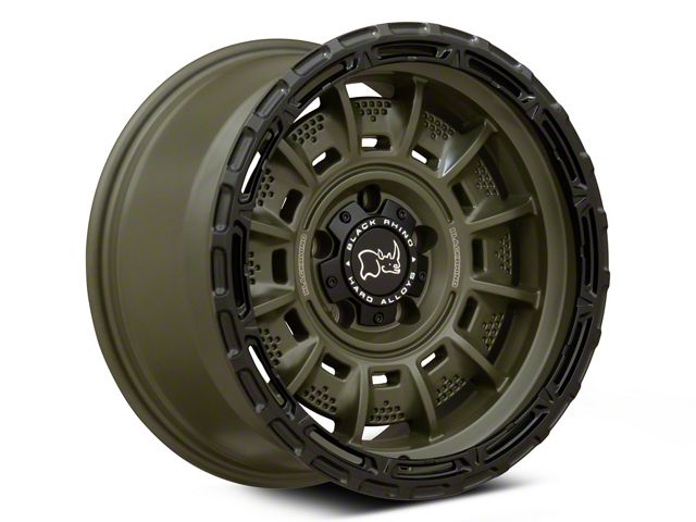 Black Rhino Jeep Wrangler Legion Olive Drab Green with Black Black Rhino Jeep Wrangler Legion Olive Drab Green with Black