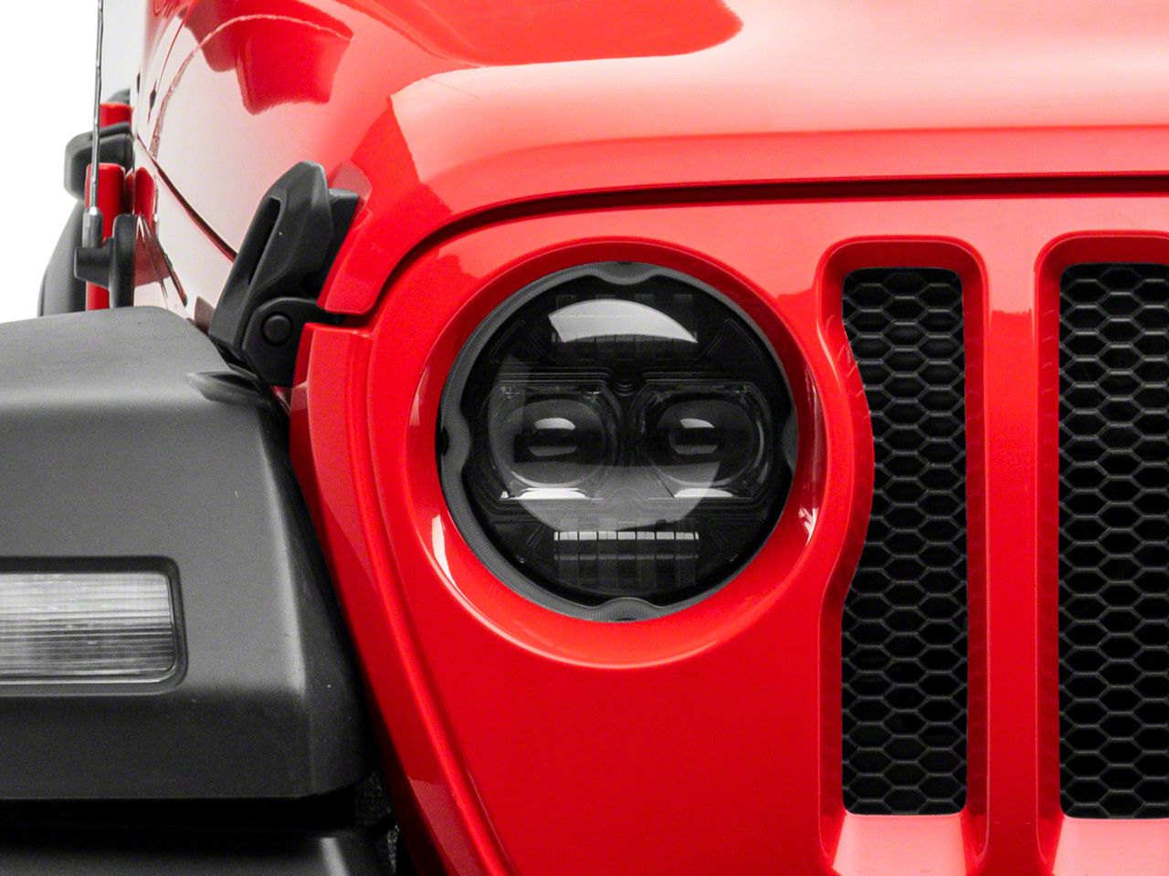 Raxiom Jeep Wrangler Axial Series 9-Inch Angel Eye LED