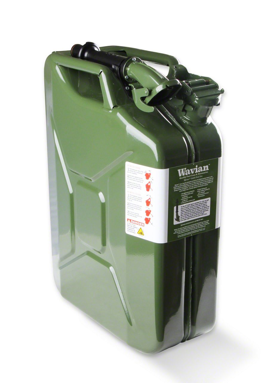 Anvil Off-Road Bronco 20L Jerry Can; Green 3008AOR - Free Shipping
