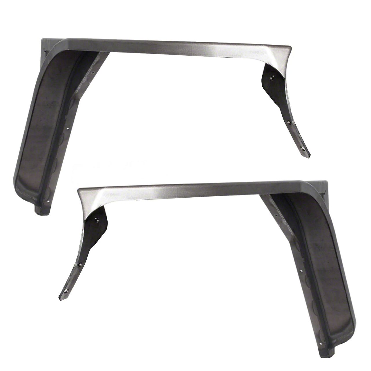 Motobilt Jeep Wrangler 4-Inch Highline Flat Front Fender