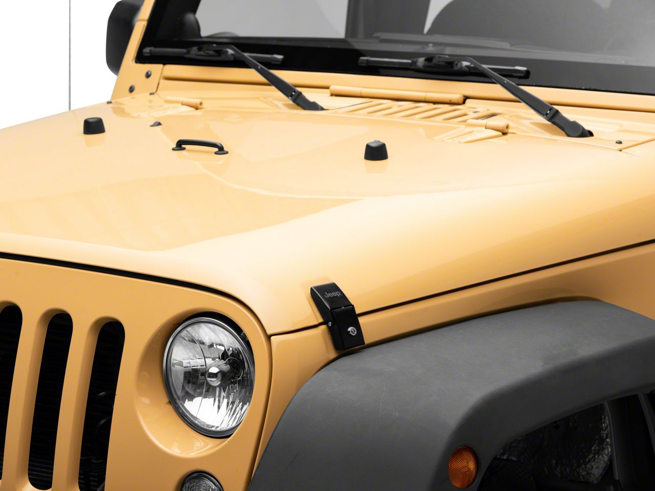 Jeep Licensed by RedRock Jeep Wrangler Hood Lock Kit with