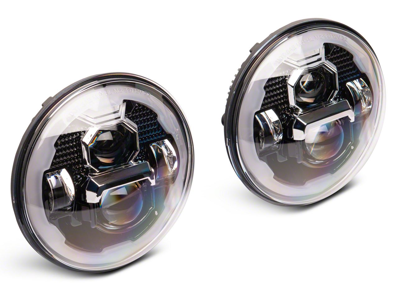 Buy Hooke Road Cowl Light Pillar Cube Light Ing Brackets For Jeep JL Wrangler Gladiator Jt 2018 2019 2020 2021 2022 2023 2024 Pair