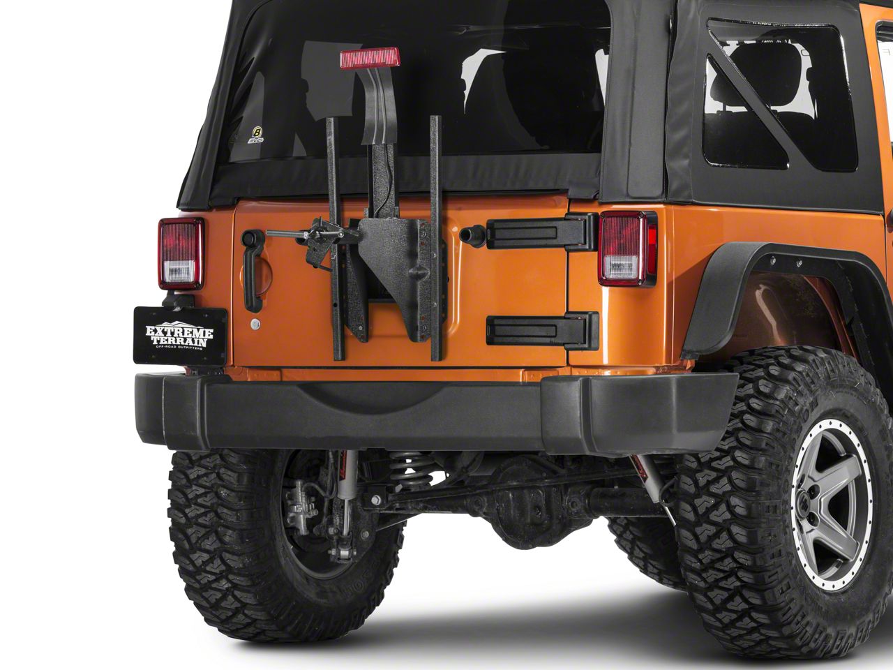 Smittybilt Jeep Wrangler SRC Oversize Tire Carrier 2743 (07