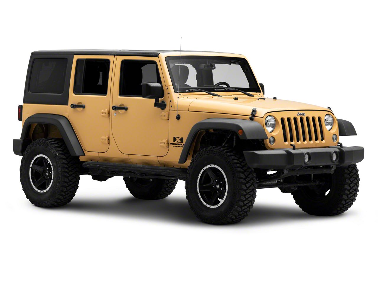 Jeep Licensed by RedRock Jeep Wrangler X Side Logo Decal