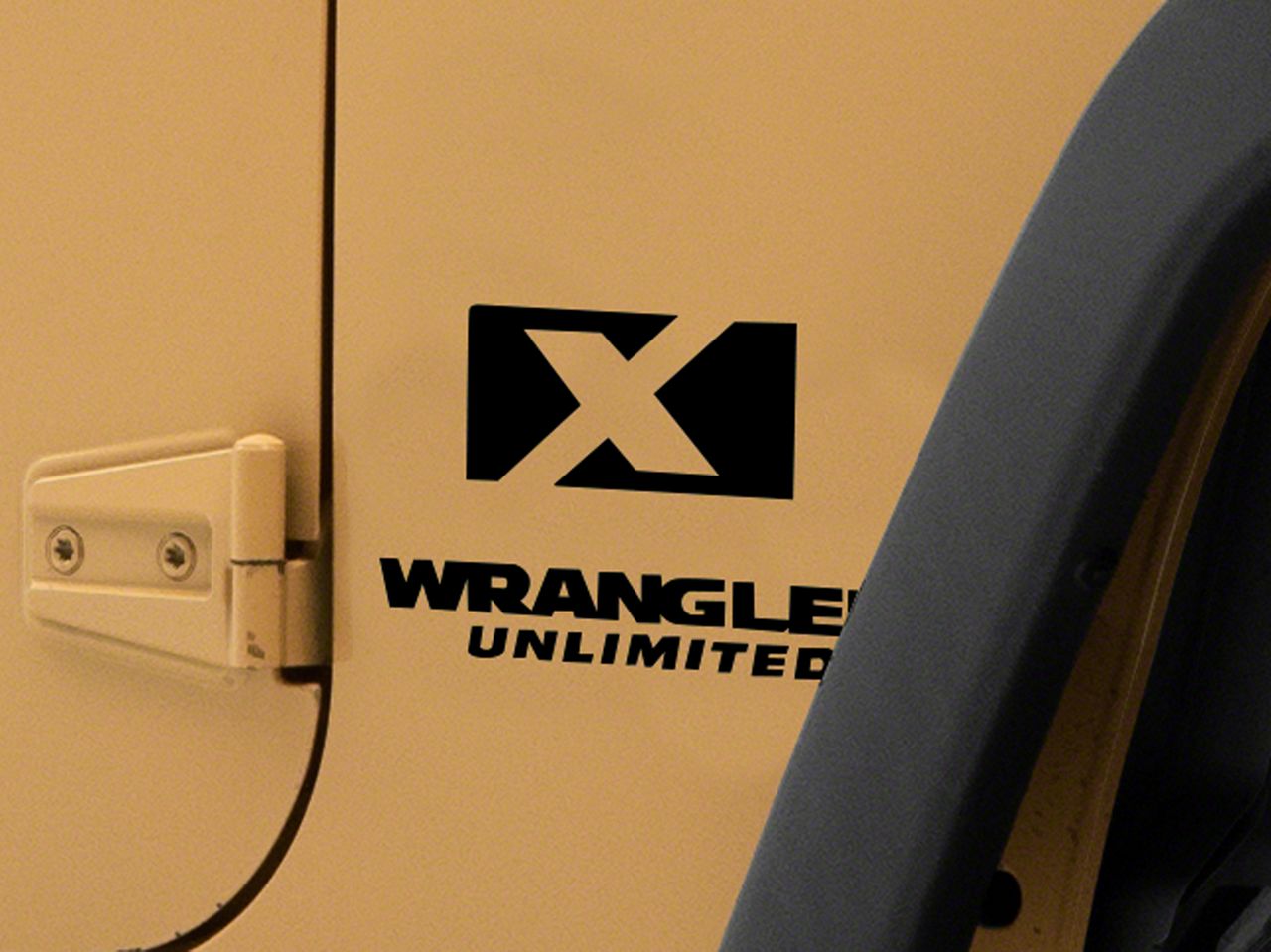 Jeep Licensed by RedRock Jeep Wrangler X Logo with Wrangler