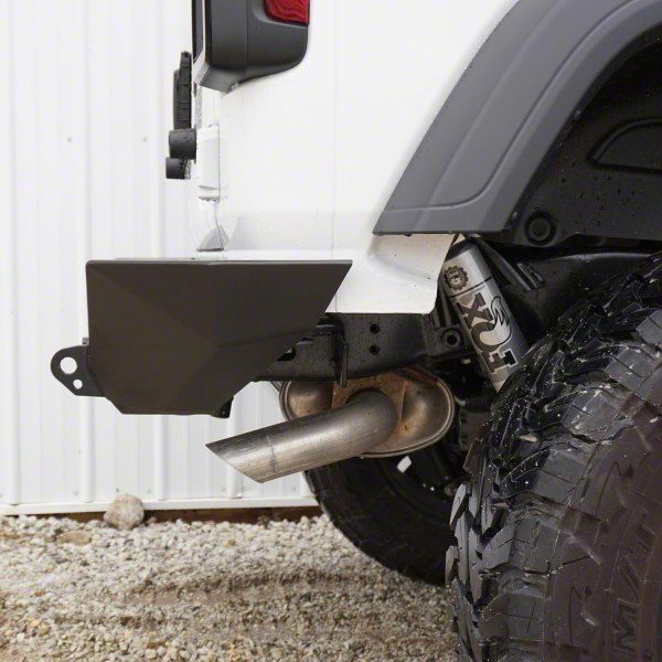 LoD Offroad Jeep Wrangler Destroyer Shorty Rear Bumper; Black