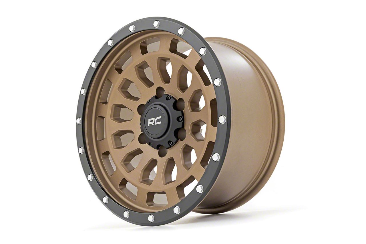 Off-road Steel Wheels Rough Country Gray Steel Wheel 17x9 - 6x5.5 Bolt ...
