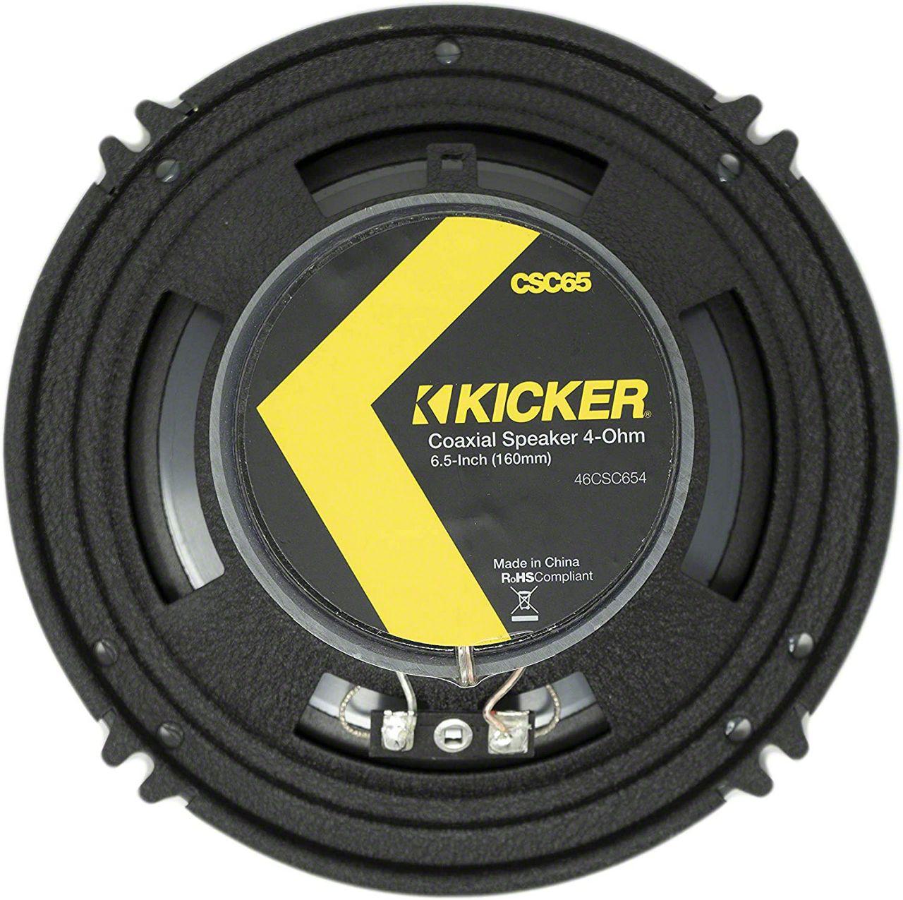 Kicker Jeep Wrangler CS-Series 6.50-Inch Coaxial Speakers 46CSC654