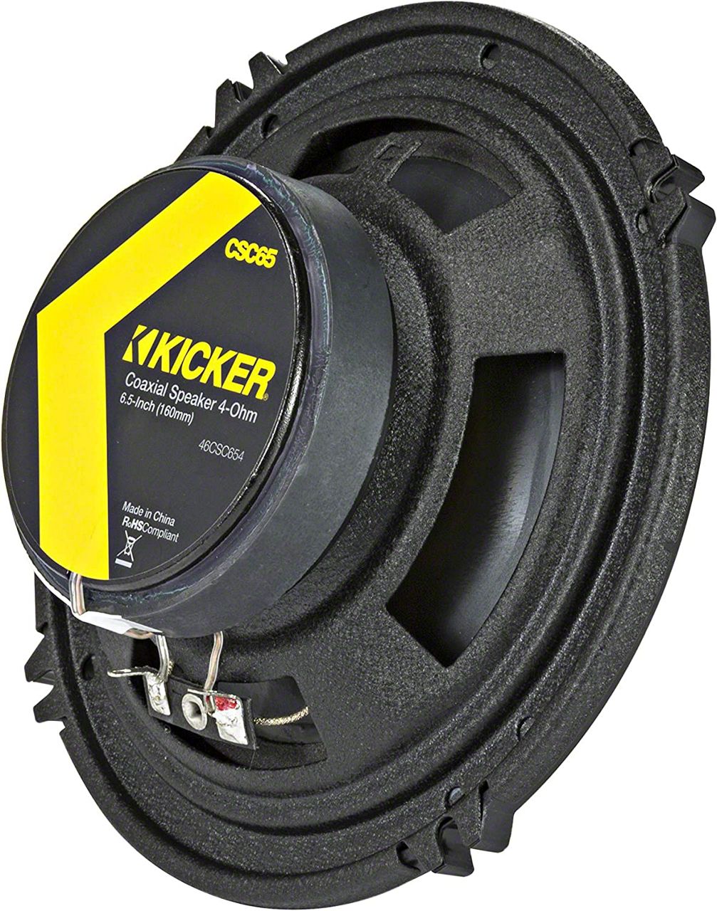 Kicker Jeep Wrangler CS-Series 6.50-Inch Coaxial Speakers 46CSC654