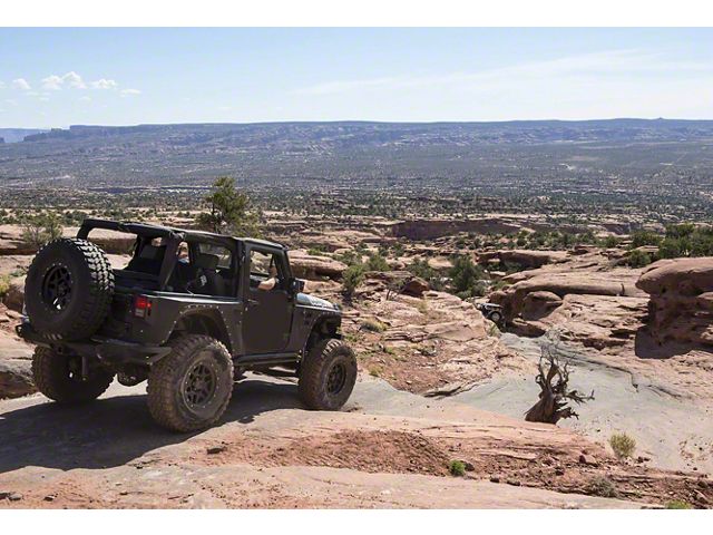 Smittybilt Jeep Wrangler XRC Rear Corner Guards; Black Smittybilt Jeep Wrangler XRC Rear Corner Guards; Black