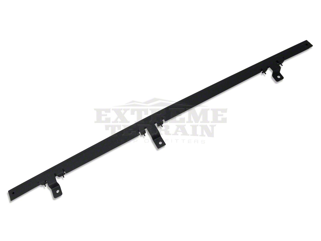 Smittybilt Jeep Wrangler SRC Classic OEM Style Rock Rails; Black