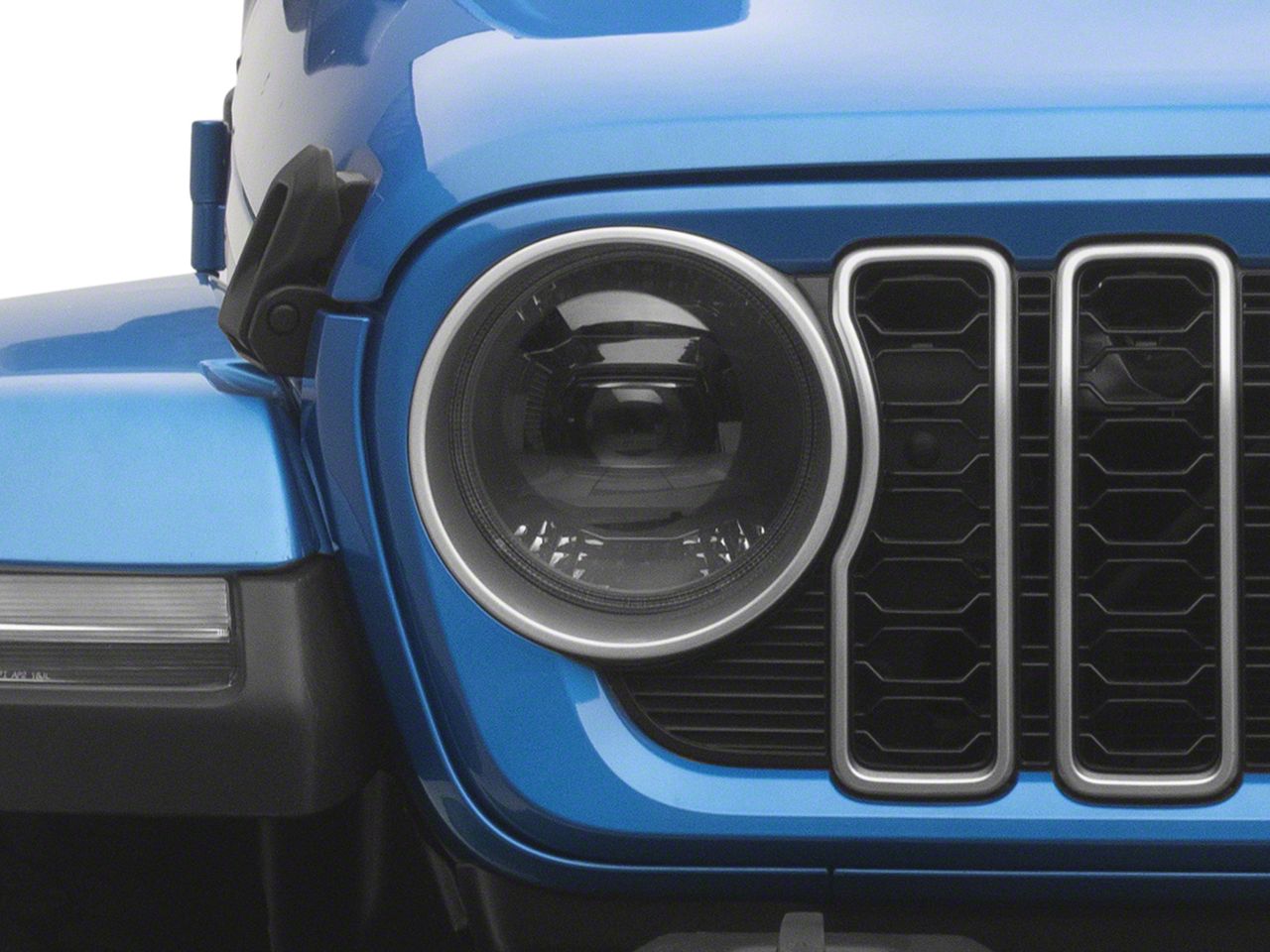 Diode Dynamics Jeep Wrangler Elite LED Headlights; Black Housing