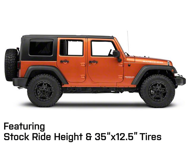 XD Jeep Wrangler Rockstar III Matte Black Wheel; 20x9; -12mm XD Jeep Wrangler Rockstar III Matte Black Wheel; 20x9; -12mm