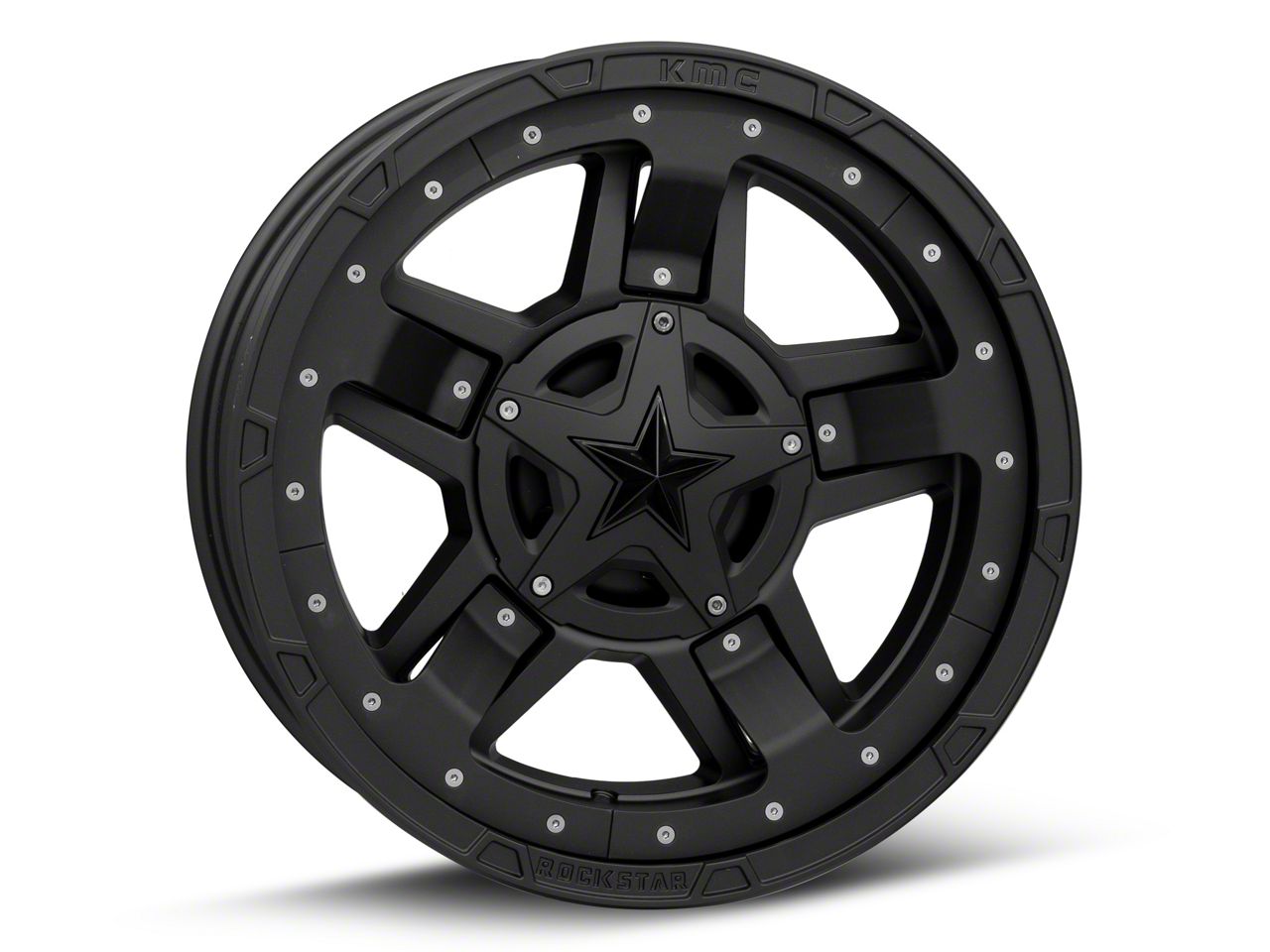 XD Jeep Wrangler Rockstar III Matte Black Wheel; 20x9; -12mm