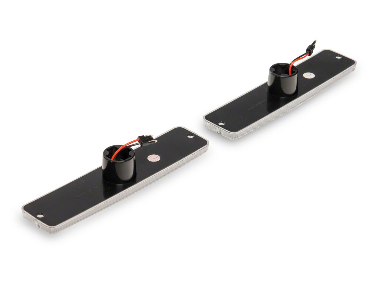 Raxiom Jeep Wrangler Axial Series LED Front Marker Lights; Clear