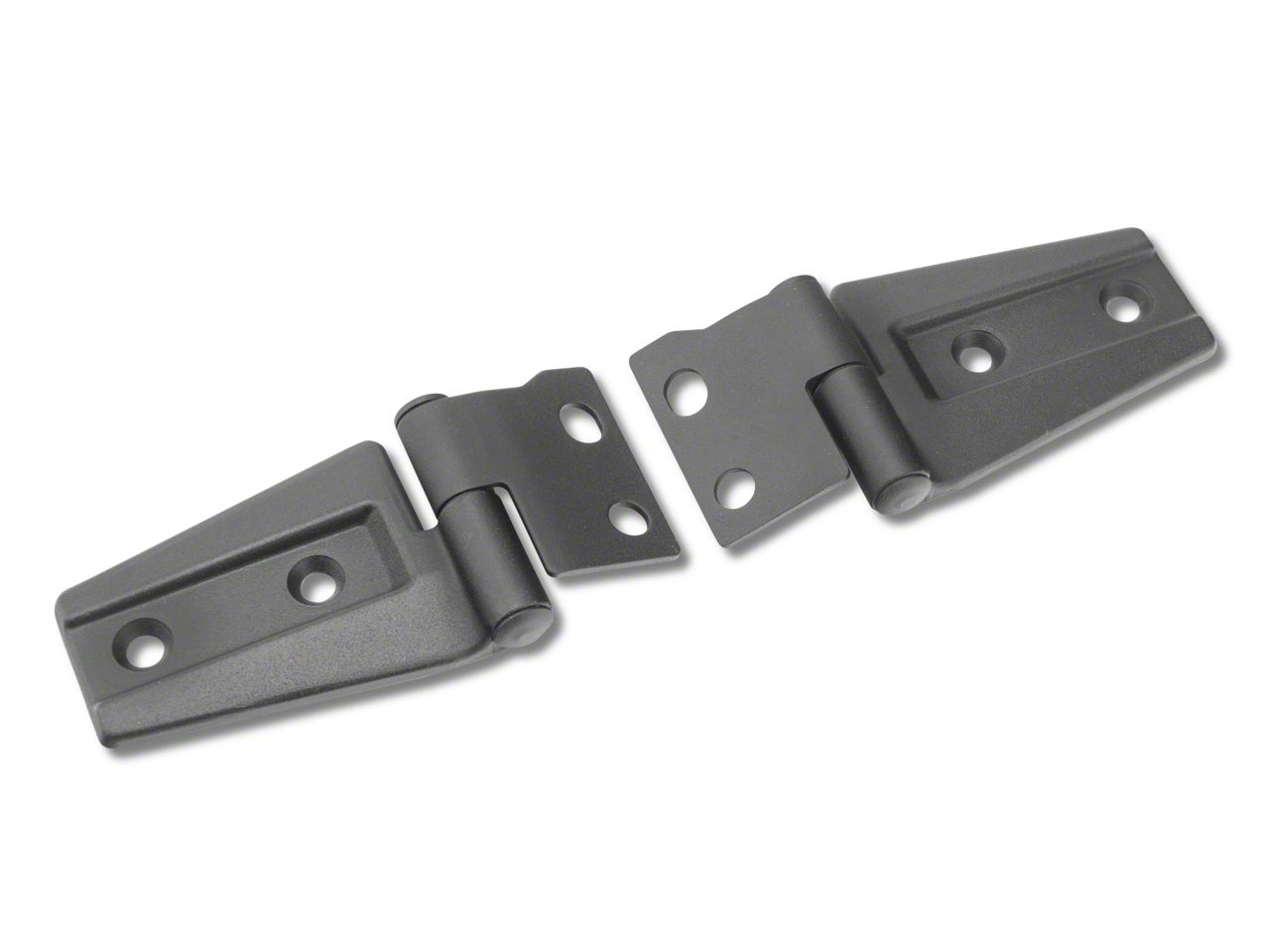 Smittybilt Jeep Wrangler Complete Hood Kit - Black 7680 (07