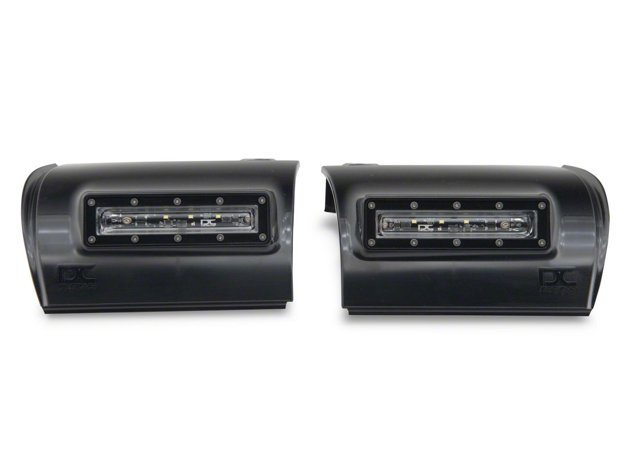 VSL Jeep Wrangler Vehicle Side Lights; Unpainted VSLJP0176 (07-18