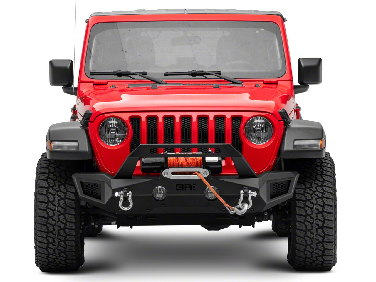 Body Armor 4x4 Jeep Wrangler Orion Mid-Width Front Bumper JP