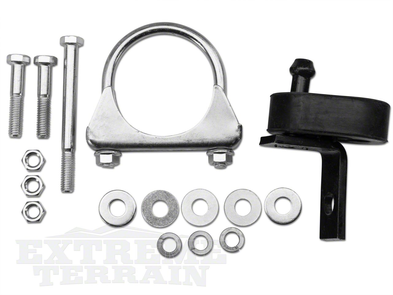 MBRP Jeep Wrangler Installer Series Cat-Back Exhaust S5520AL (04