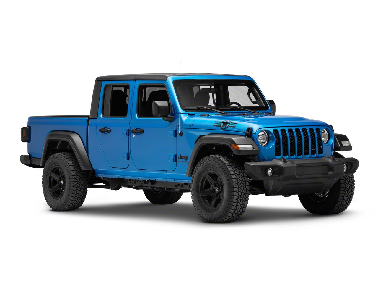SEC10 Jeep Wrangler Small Stars and Stripes Accent Decal