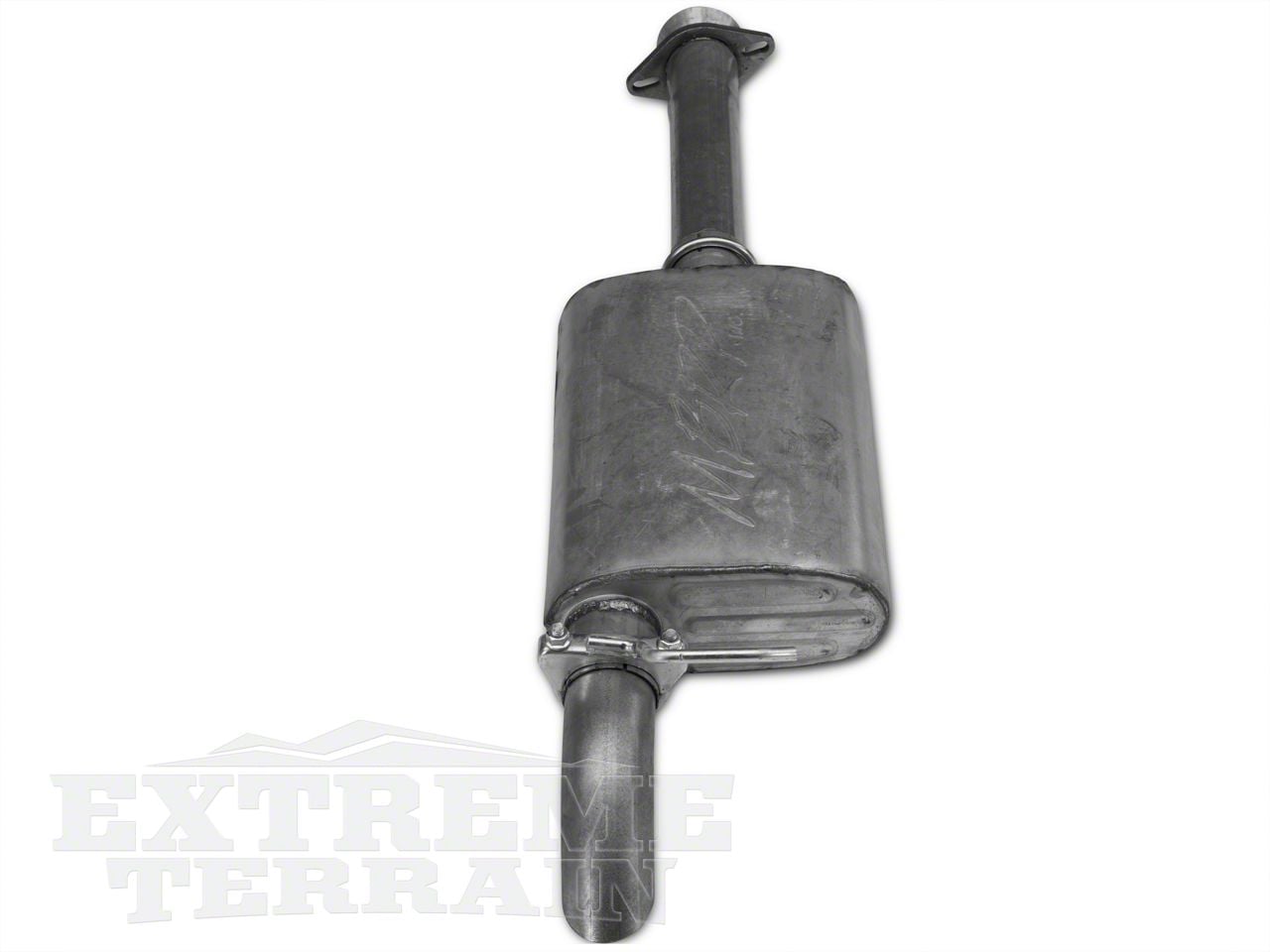 MBRP Jeep Wrangler Installer Series Off Road Exhaust w/ Turn Down
