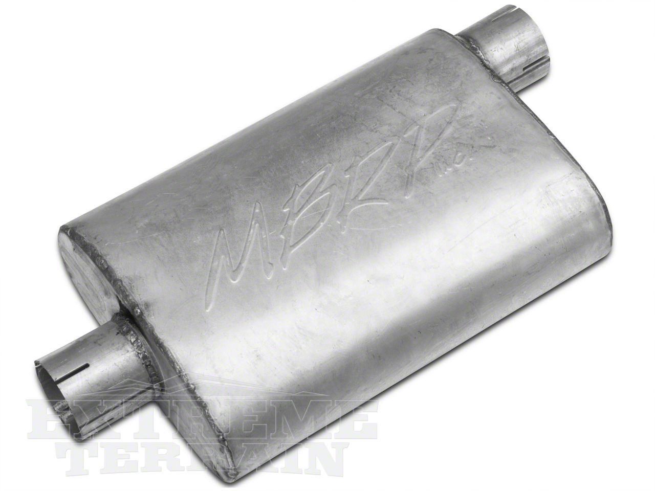 MBRP Jeep Wrangler Installer Series Off Road Exhaust w/ Turn Down