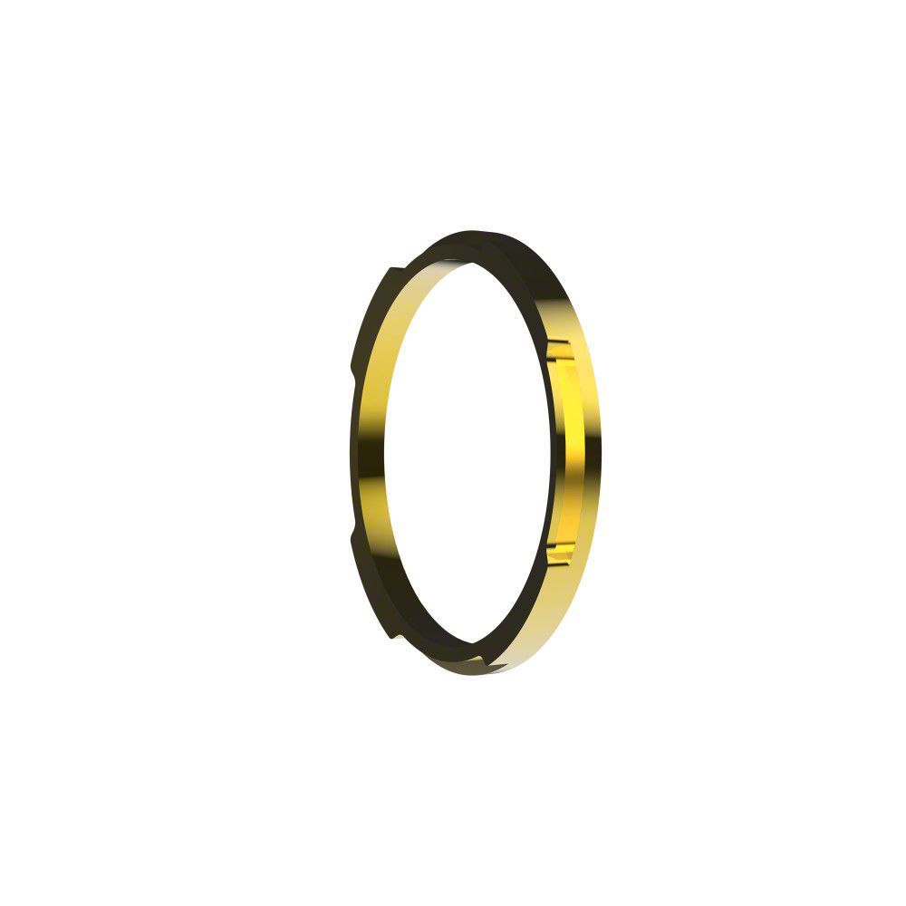 KC HiLiTES Bronco FLEX ERA 1 Single Bezel Ring; Gold 30574