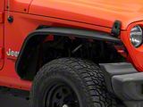 Combat Off Road Full Assault Front Aluminum Fender Kit; Black (18-26 Jeep Wrangler JL)