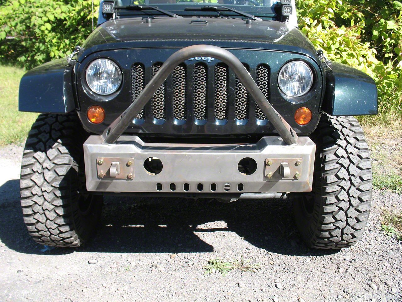 Affordable Offroad Jeep Wrangler Front Bumper with Stinger Affordable Offroad Jeep Wrangler Front Bumper with Stinger