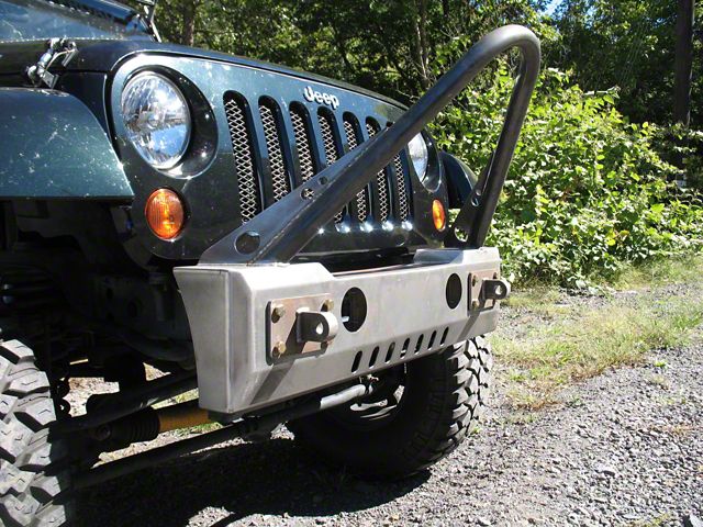 Affordable Offroad Jeep Wrangler Front Bumper with Stinger Affordable Offroad Jeep Wrangler Front Bumper with Stinger