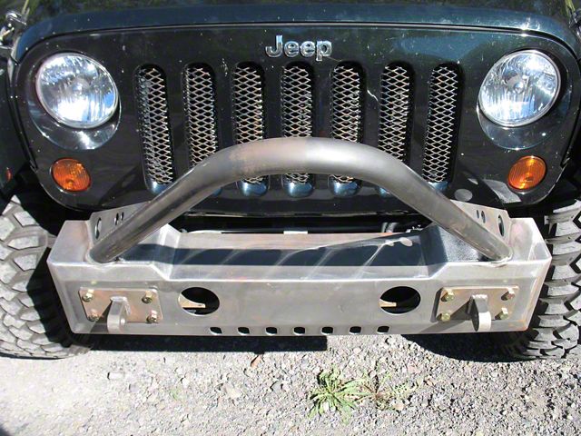 Affordable Offroad Jeep Wrangler Front Bumper with Stinger Affordable Offroad Jeep Wrangler Front Bumper with Stinger