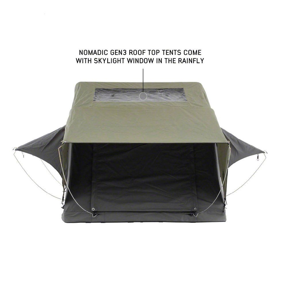 Overland Vehicle Systems Universal XT Nomadic 4 Extended Roof Top