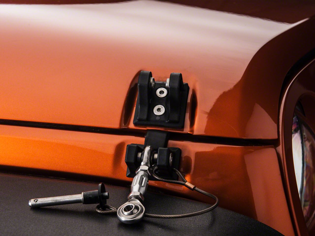 DV8 Offroad Jeep Wrangler Hood Hold Downs D-JP-190001-K (07-18