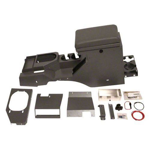 Tuffy Security Products Jeep Wrangler Security Full Console; Dark  