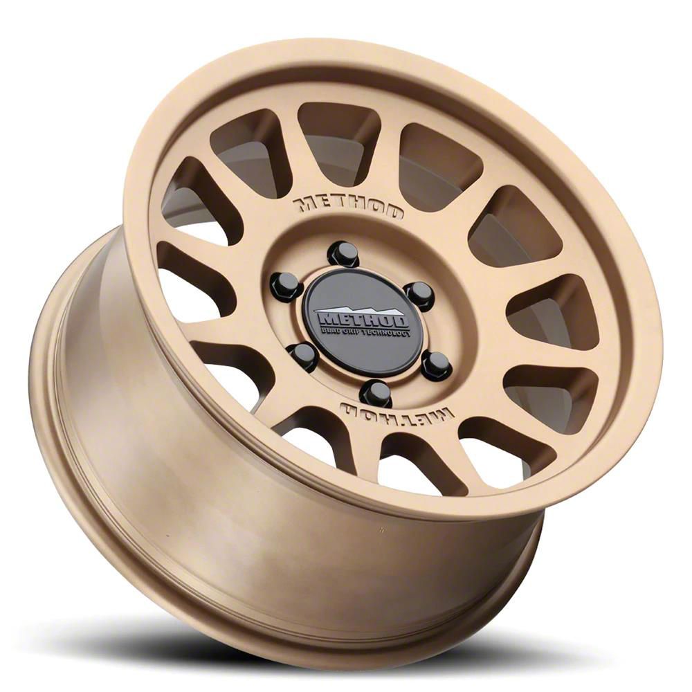 Rinochin出品 Method Race Wheels Jeep Wrangler MR703 Bead Grip Bronze