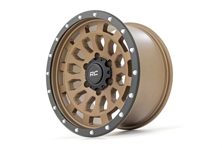 Rough Country Jeep Wrangler 87 Series Simulated Beadlock Bronze