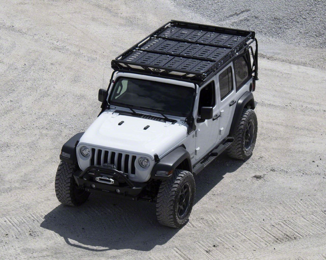 LoD Offroad Jeep Wrangler Destroyer Roof Rack Aluminum Floor Kit