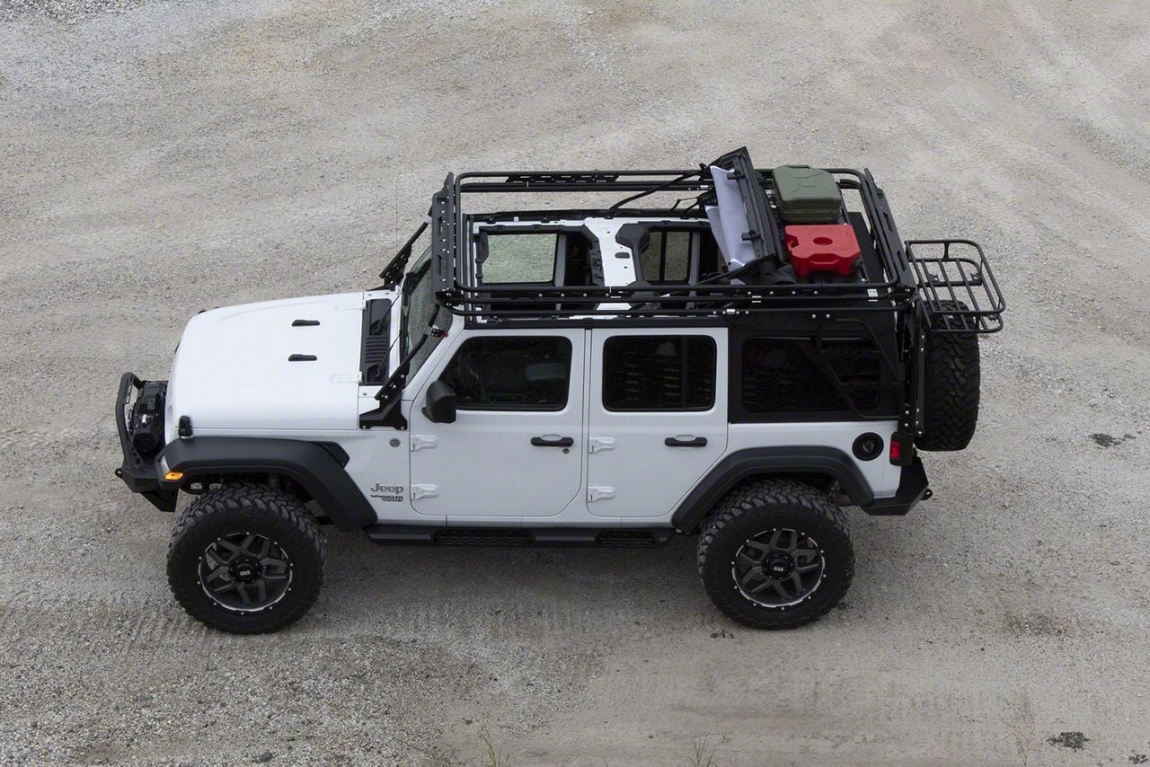 LoD Offroad Jeep Wrangler Destroyer Roof Rack Aluminum Floor Kit