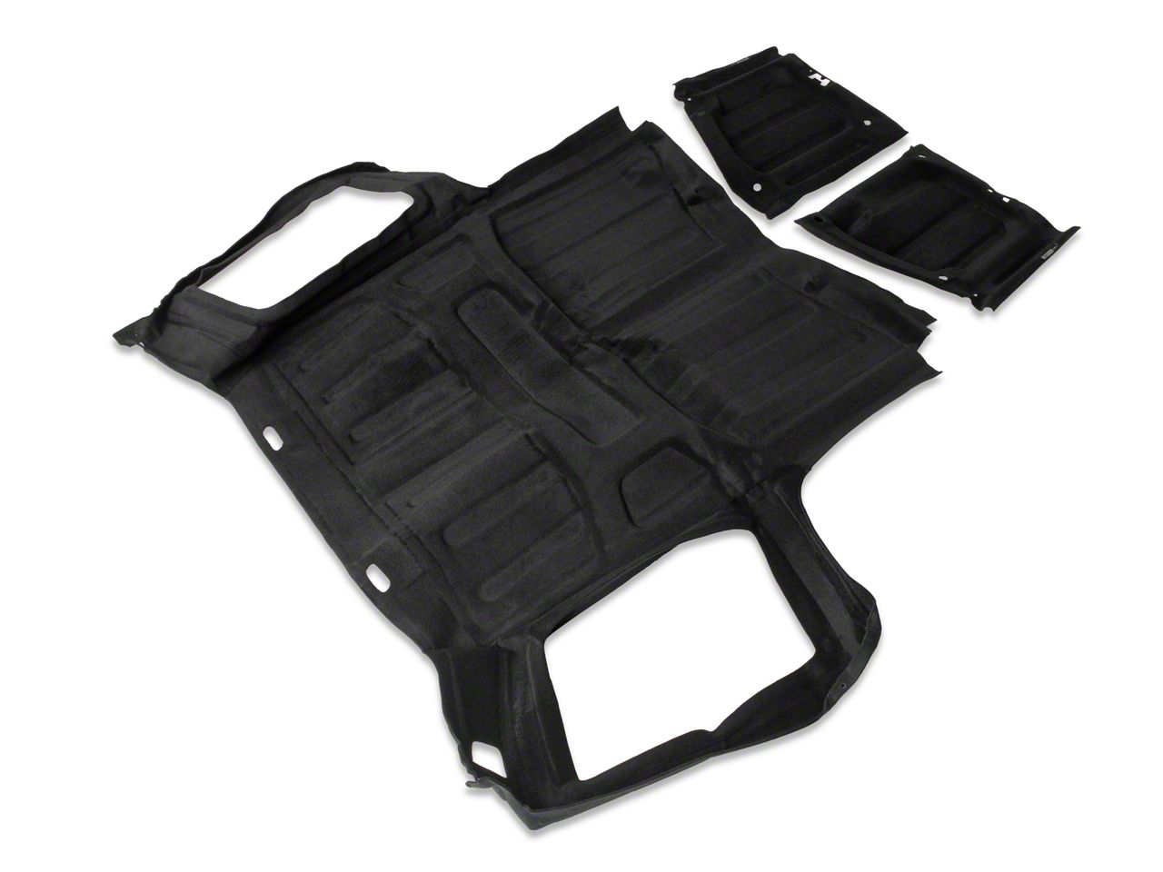 Coverking Jeep Wrangler Hard Top TopLiner; Black HFYCT10 (11-18