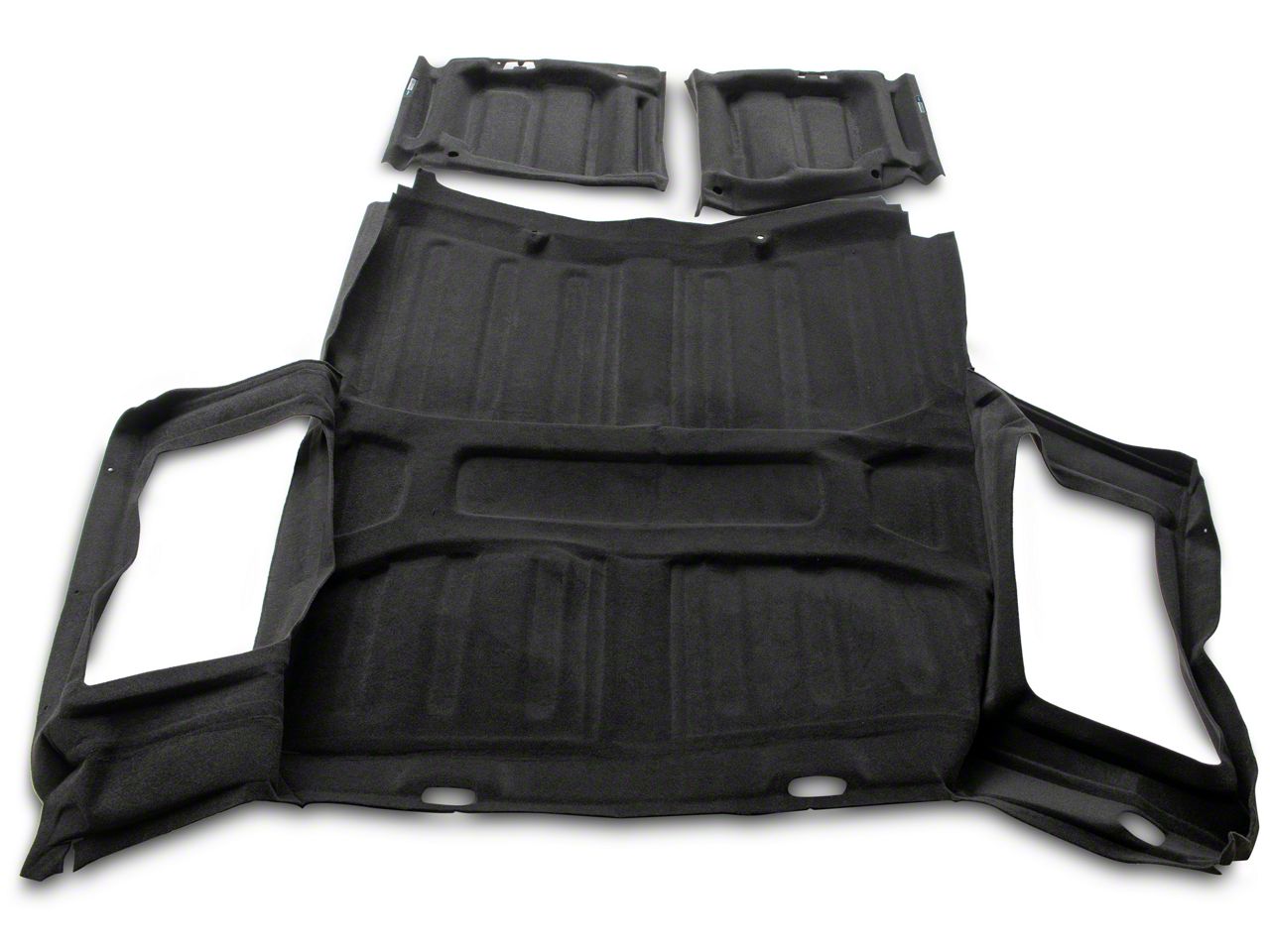 Coverking Jeep Wrangler Hard Top TopLiner; Black HFYCT9 (18-26
