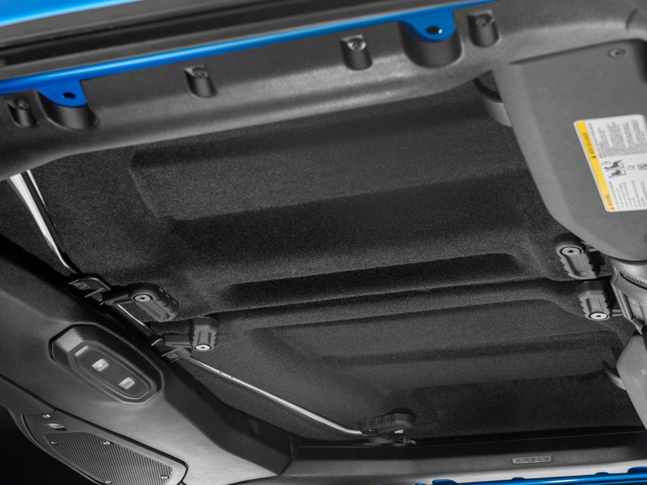 Coverking Jeep Wrangler Hard Top TopLiner; Black HFYCT9 (18-26