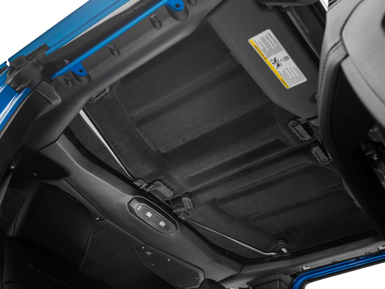 Coverking Jeep Wrangler Hard Top TopLiner; Black HFYCT9 (18-26