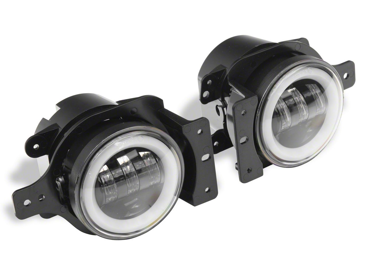 9 LED Headlight & 4'' Fog Light Combo For Jeep Wrangler JL/JLU (2018-2024) – Black Housing