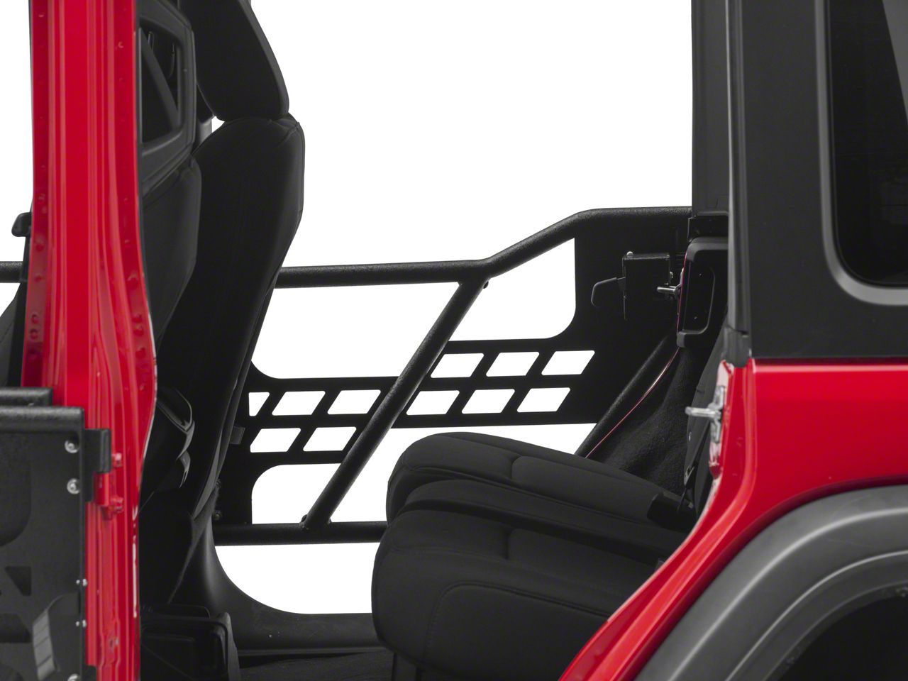 Jeep Wrangler Beast Series Tube Doors; Front and Rear (18-25