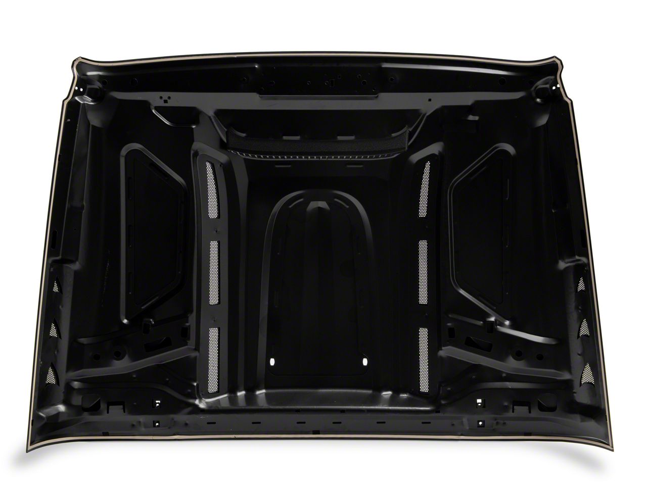 Jeep Wrangler Piranha Series Hood with Functional Air Vents Jeep Wrangler Piranha Series Hood with Functional Air Vents