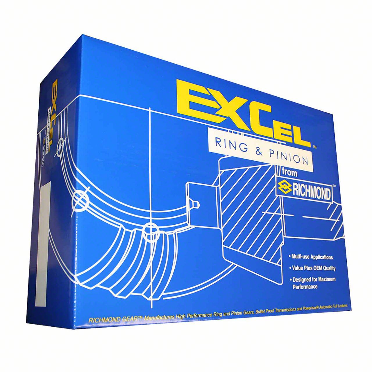 Richmond Excel 3.73 Ring & Pinion + Master Install Kit – For GM 8.5" 10-Bolt Rear End