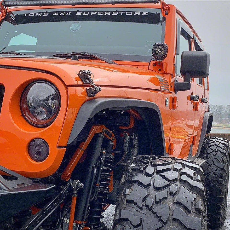 Motobilt Jeep Wrangler 2-Inch Crusher Series Front Fender