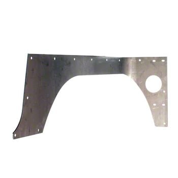Motobilt Jeep Wrangler Comp Cut Corner Guards; Bare Steel MB1049