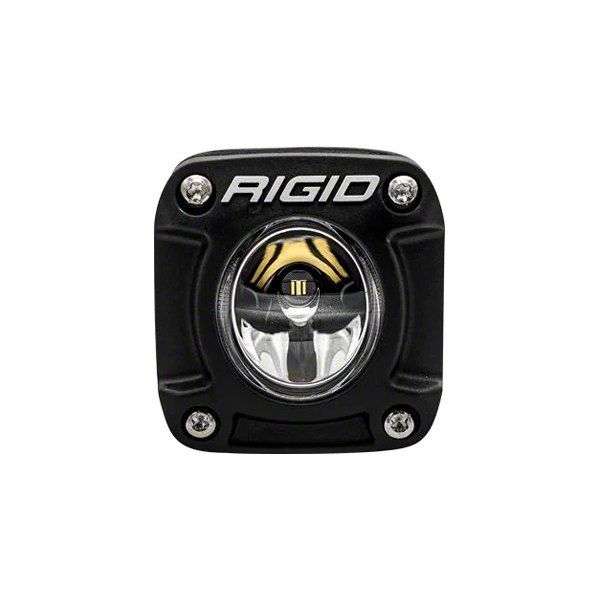 Rigid Industries Titan Revolve LED Pod Lights with Amber Trim Ring