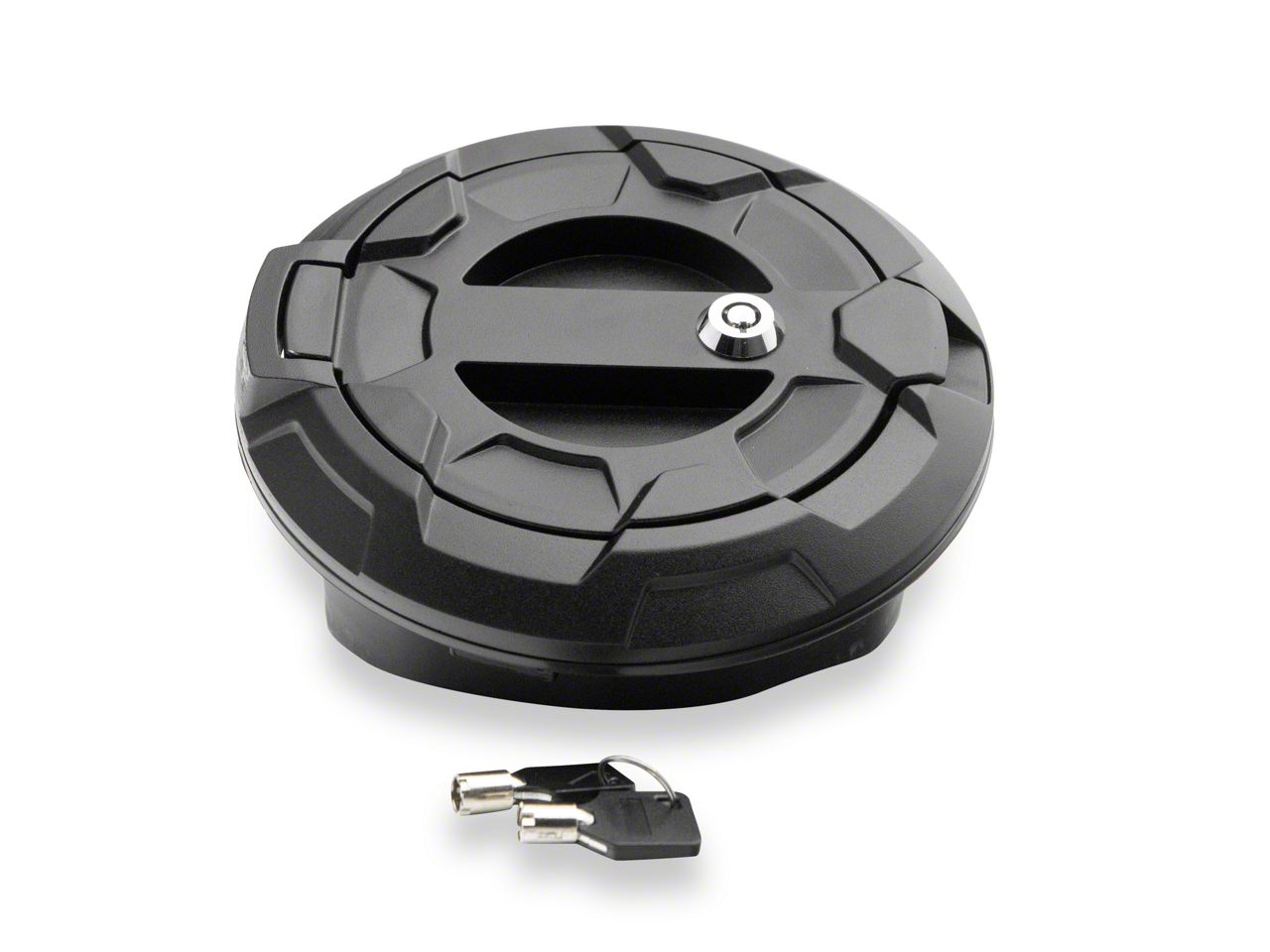 Jeep Wrangler Bedrock Series Gas Cap Cover with Key Latch